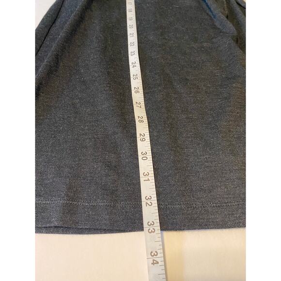 Ann Taylor Charcoal Gray Wool Blend Bodycon Accent Zipper Dress Size 8 Petite - Picture 8 of 10